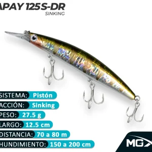 Señuelo MGX Apay 125SDR BORRACHITO II