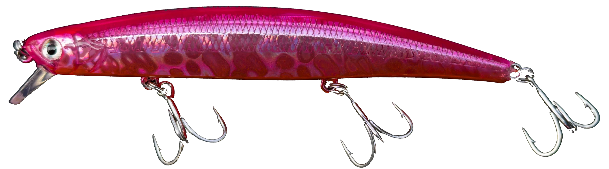 Señuelo MGX Hirame 118F FULL PINK