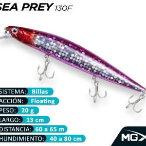 Señuelo MGX Sea Prey 130F KRILL
