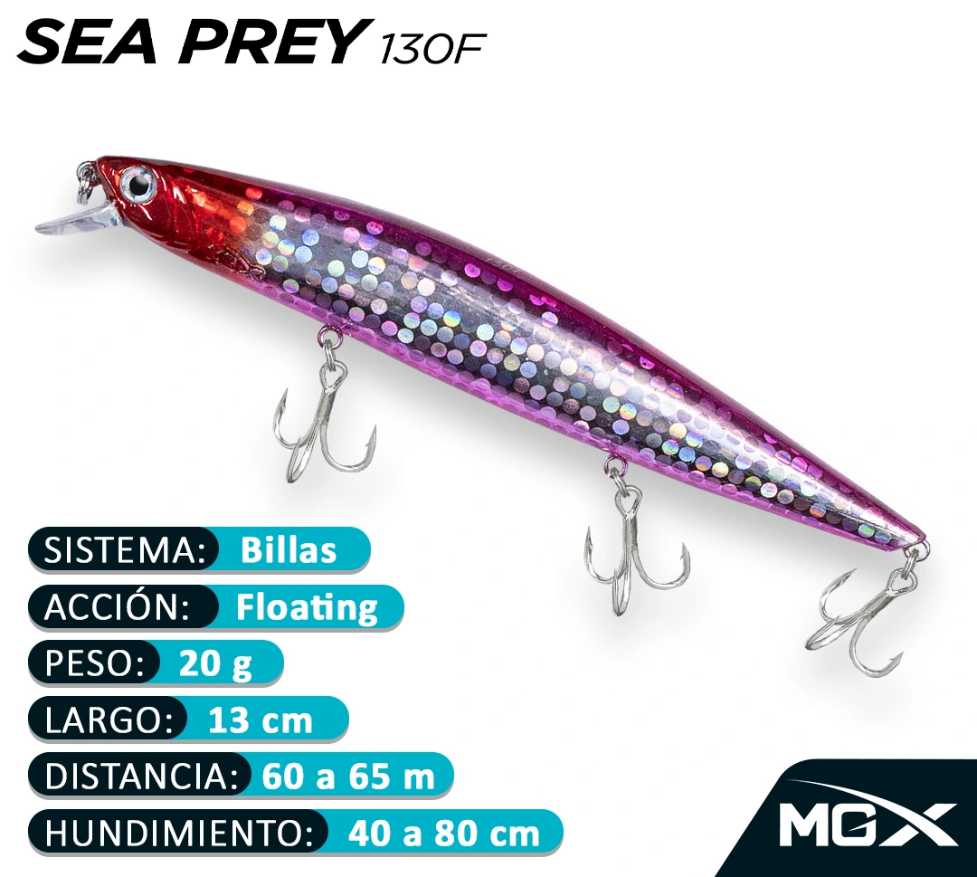 Señuelo MGX Sea Prey 130F KRILL - Imagen 3