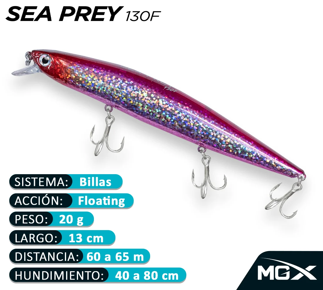 Señuelo MGX Sea Prey 130F KRILL V - Imagen 2