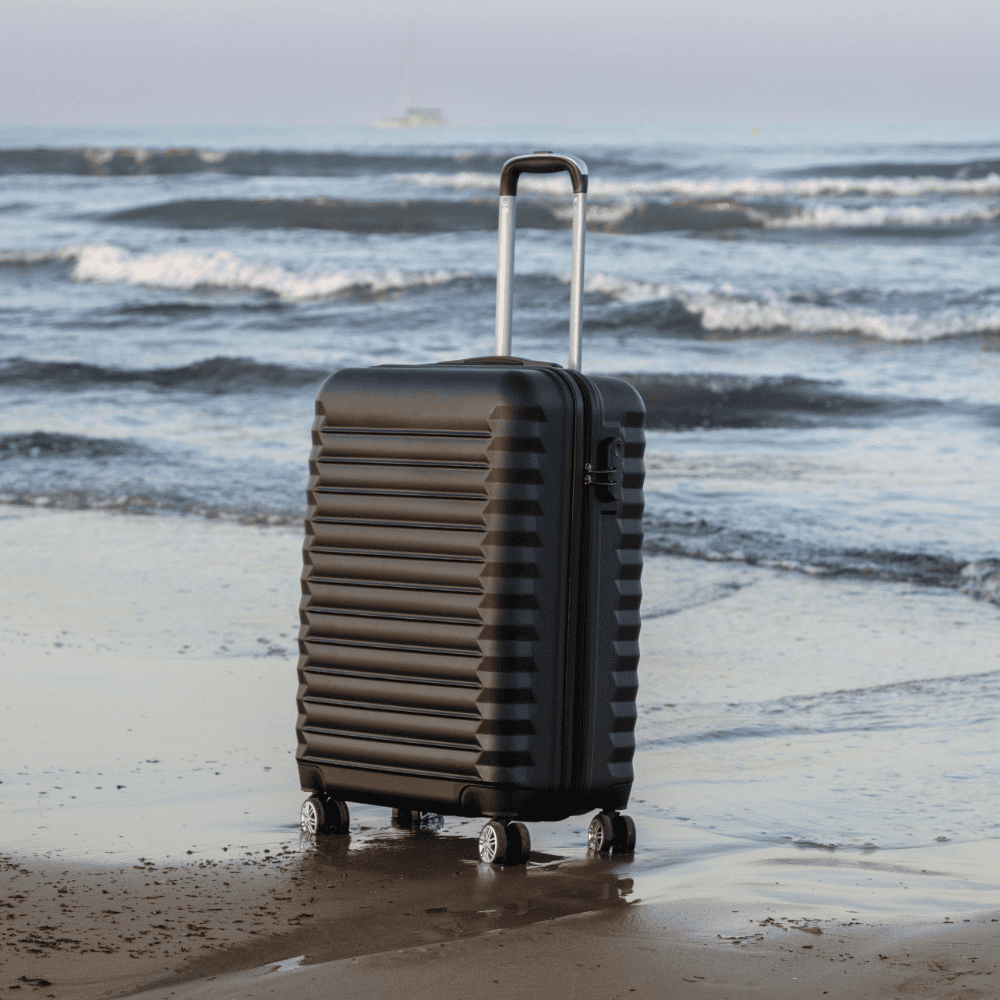 Juego de maletas 3 piezas (53/63cm + Neceser A10 Transparente) Numada Upfly Negro - Imagen 7