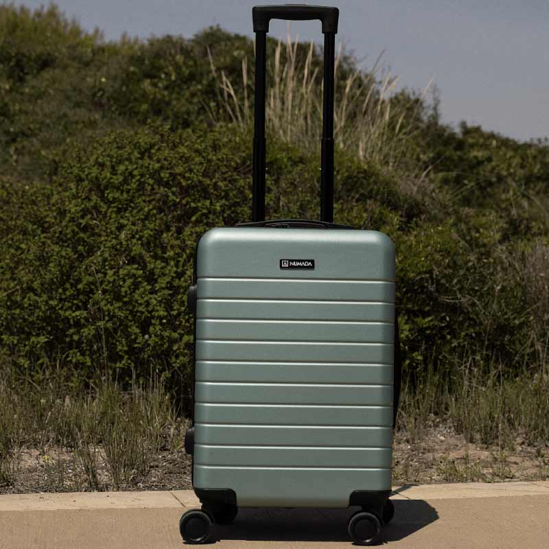 Maleta 10Kg de cabina 55×35,5x22cm rígida Numada Upfly T20 (20″) Verde - Imagen 6