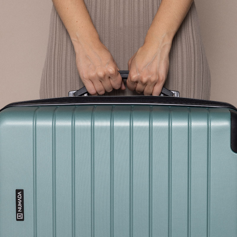 Maleta 10Kg de cabina 55×35,5x22cm rígida Numada Upfly T20 (20″) Verde - Imagen 8