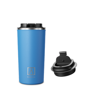 Vaso térmico acero inoxidable NUMADA Ceramic 500ml Azul