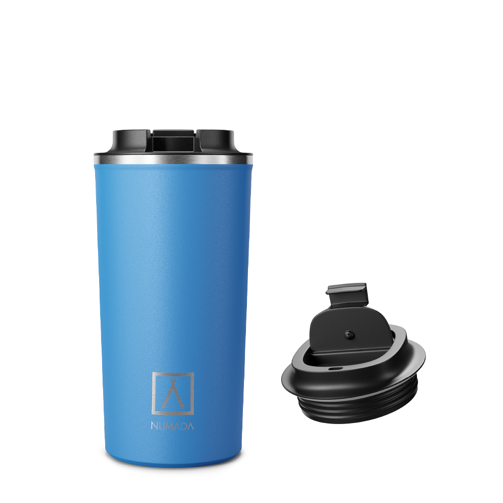Vaso térmico acero inoxidable NUMADA Ceramic 500ml Azul