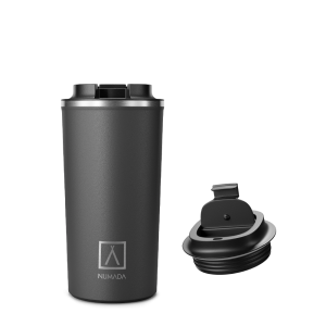 Vaso térmico acero inoxidable NUMADA Ceramic 500ml Negro