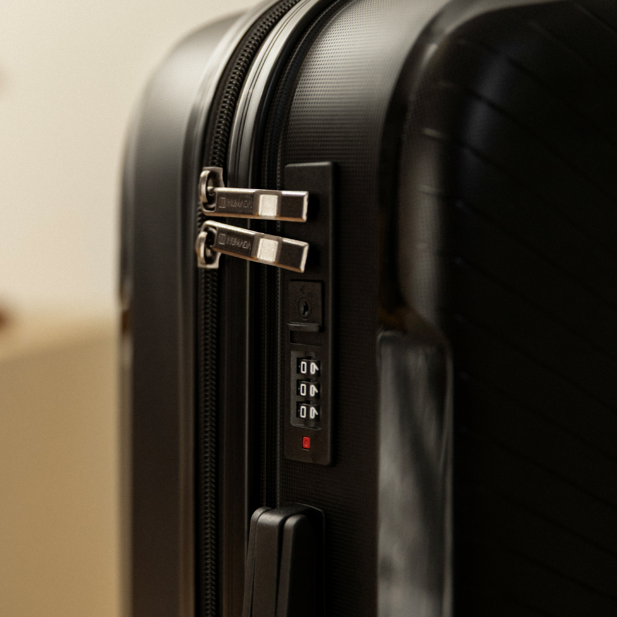 Juego de maletas rígidas PP 3 piezas (55/65/76cm) Numada Unbroken T210 Negro - Imagen 8