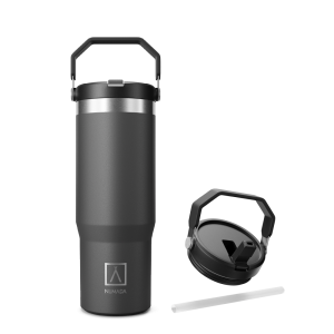 Vaso térmico acero inoxidable NUMADA Ceramic 1000ml Negro