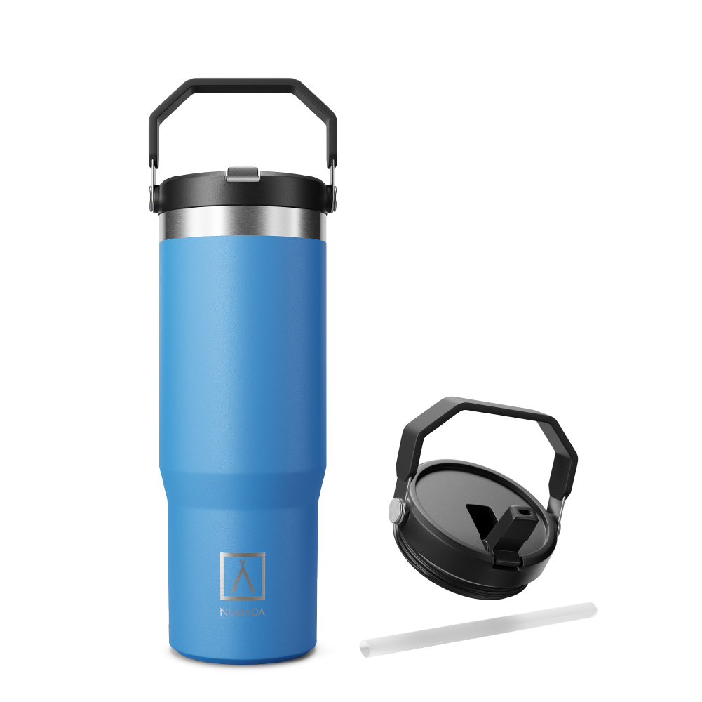 Vaso térmico acero inoxidable NUMADA Ceramic 1000ml Azul