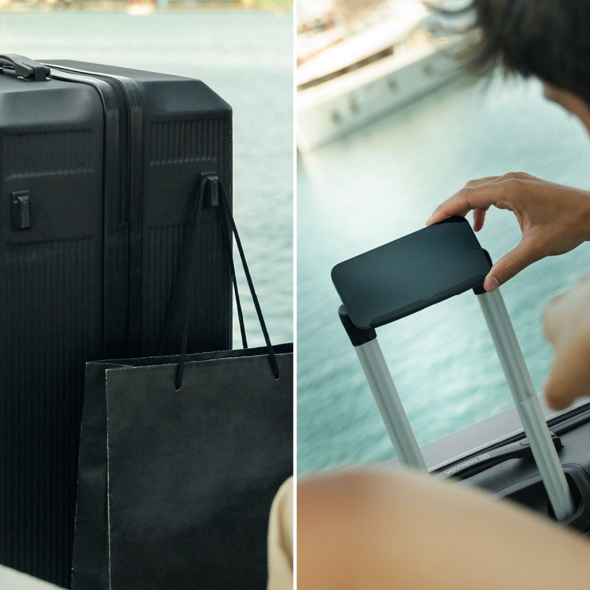 Maleta 25 Kg grande 76,5x49x29 cm Numada Elegance T15 28” (L) Negro - Imagen 7