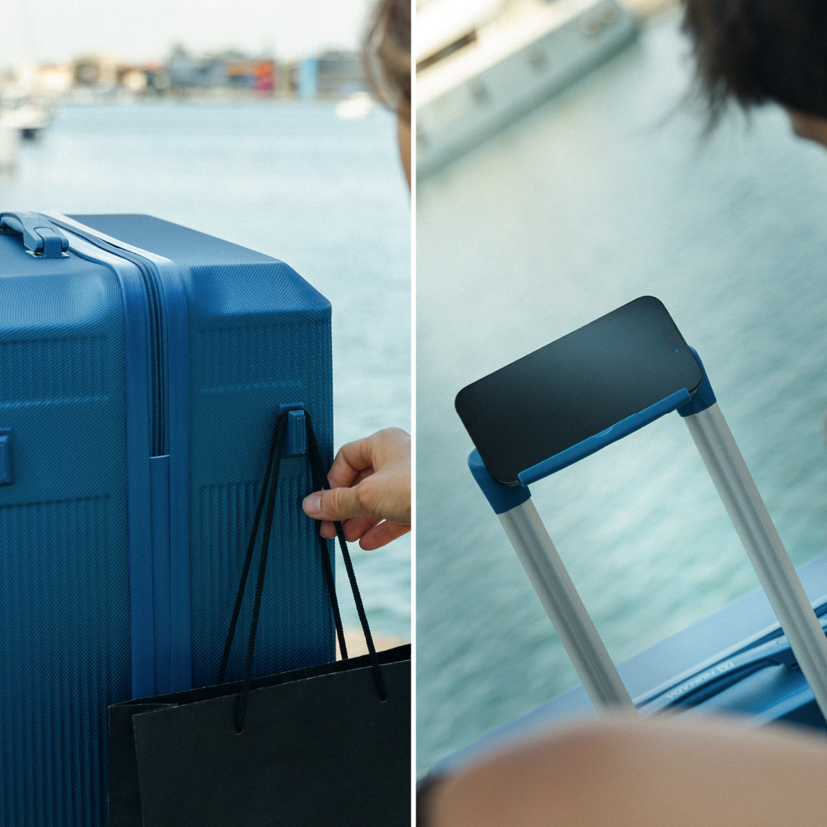 Maleta 25 Kg grande 76,5x49x29 cm Numada Elegance T15 28” (L) Azul Profundo - Imagen 7