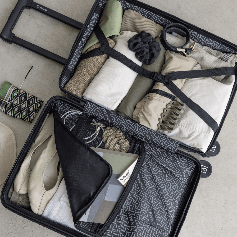 Maleta 10Kg de cabina 55,5x36x22cm rígida ABS+PC Numada PackPro T40 (20″) Silver - Imagen 6