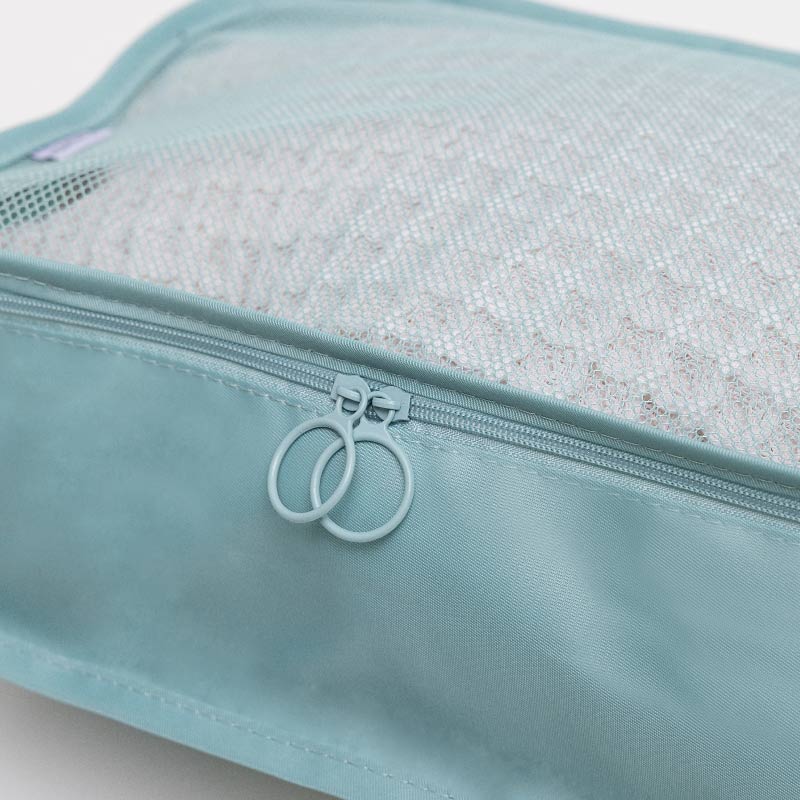 Organizador de maletas 8 piezas Numada Midweek A80 Azul claro - Imagen 9