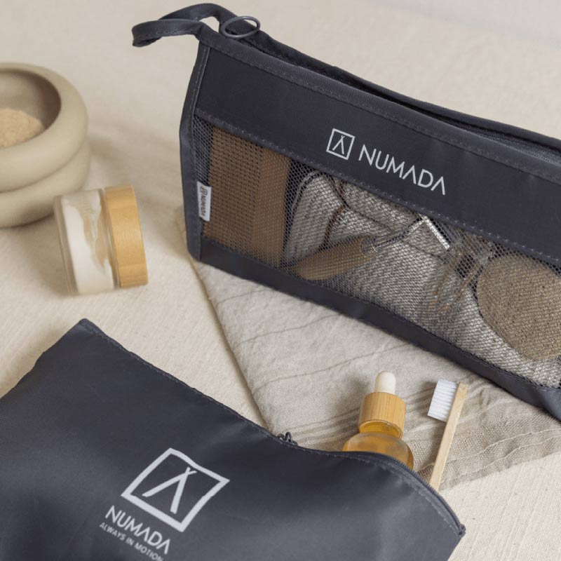 Organizador de maletas 8 piezas Numada Midweek A80 Gris oscuro - Imagen 5