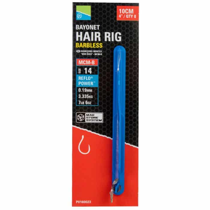 MCM-B HAIR RIGS 10cm Sin Muerte Anzuelo Preston - Imagen 3
