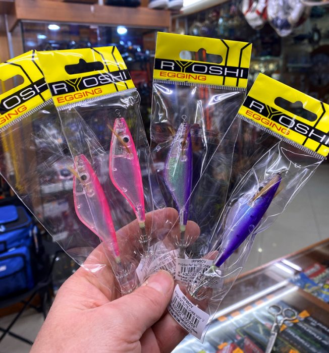 PACK 4 RYOSHI FAT SUTTE CRYSTAL TRIPON «CALAMAR EMBARCACIÓN» - Imagen 2