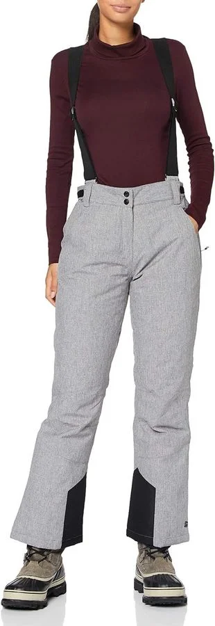Pantalón para esquí mujer con tirantes