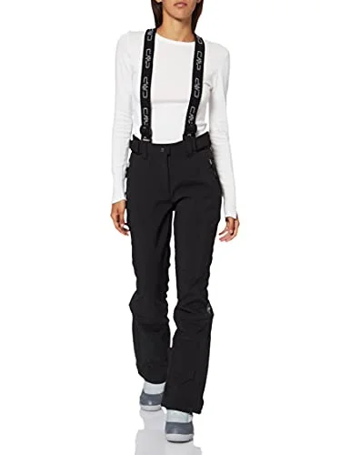 Pantalón de esquí para mujer, color Negro