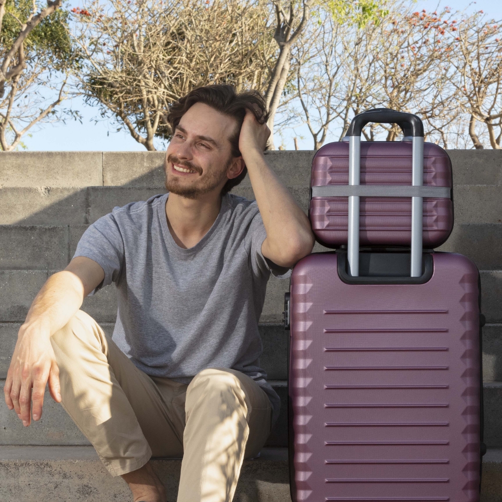 Neceser 5Kg rígido Numada Upfly 12” Burdeos - Imagen 6