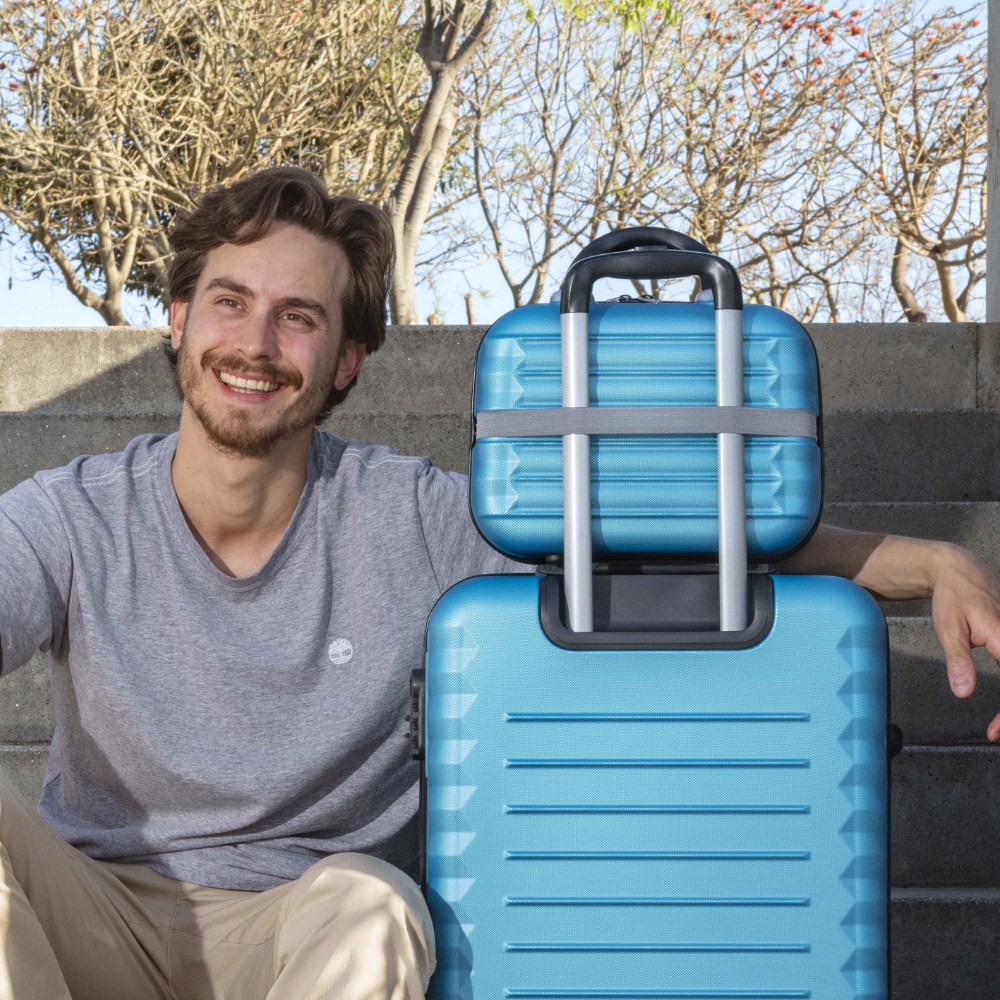 Neceser 5Kg rígido Numada Upfly 12” Azul eléctrico - Imagen 7