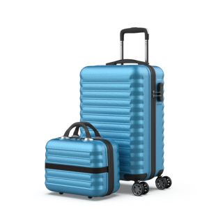 Juego de maletas 2 piezas (Maleta 63cm + Neceser 11 L) Numada Upfly Azul eléctrico