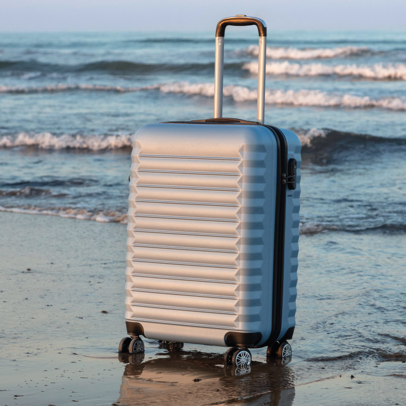 Juego de maletas 4 piezas (53/63/75cm + Neceser) Numada Upfly Azul claro - Imagen 6