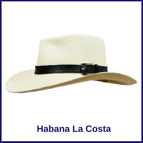 Sombrero Panamá Habana La Costa Blanco - Imagen 3