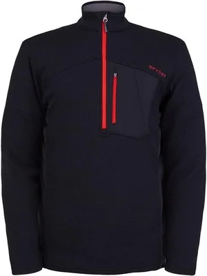 Chaqueta interior para esquí hombre Spyder. Media cremallera