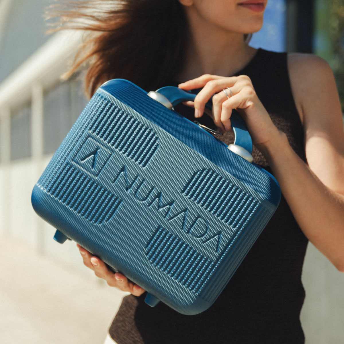 Neceser 5Kg rígido Numada Elegance T15 12” Azul Profundo - Imagen 3