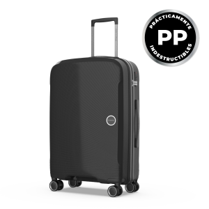 Maleta 20 Kg mediana rígida PP 65x44x25cm Numada Unbroken T210 24” (M) Negro