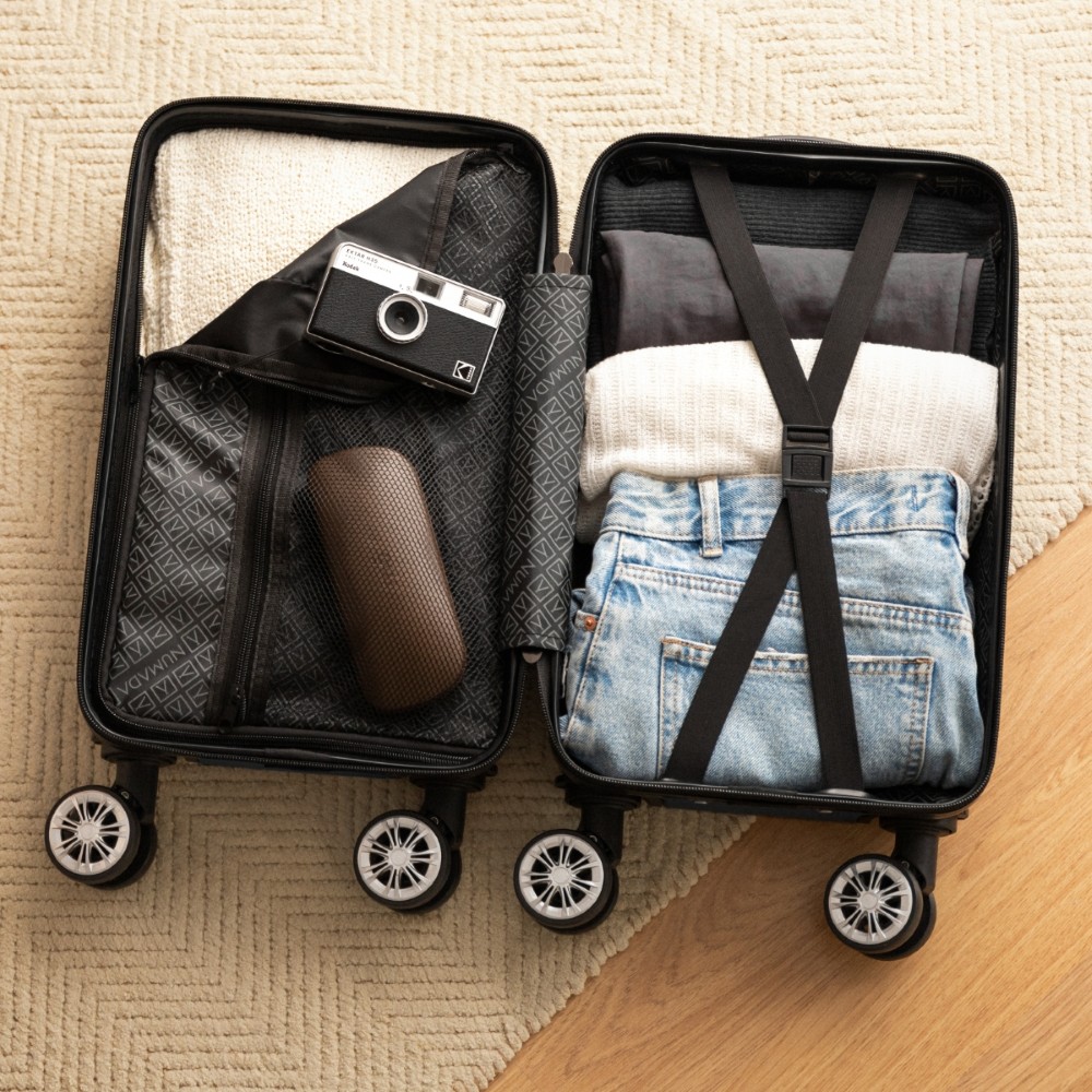 Maleta de mano 40x20x25cm Numada Upfly Underseat 16″ (XXS) Azul marino - Imagen 6