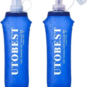 2 Botellas Hidratación suave para hacer deporte