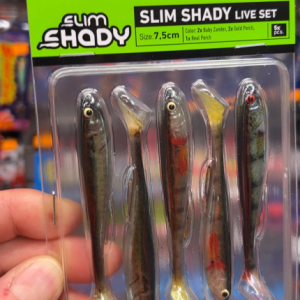 VINILOS DAIWA PROREX SLIM SHADY LIVE SET 7,5CM «SPINNING»