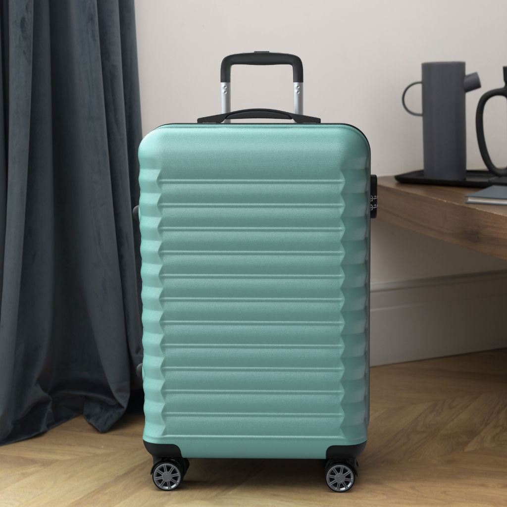 Maleta 18Kg mediana 63×39,5×26,8cm Numada Upfly 24” (M) Verde Menta - Imagen 3