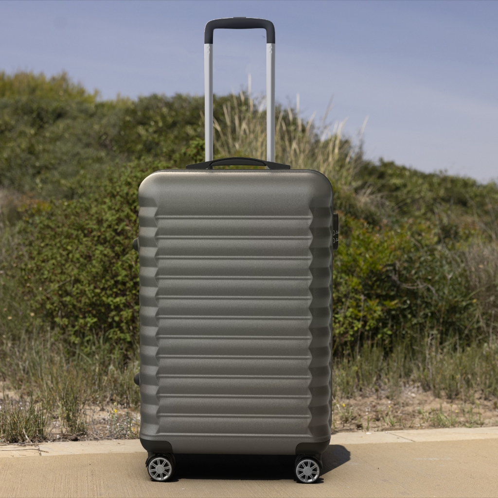 Maleta 18Kg mediana 63×39,5×26,8cm Numada Upfly 24” (M) Gris - Imagen 7