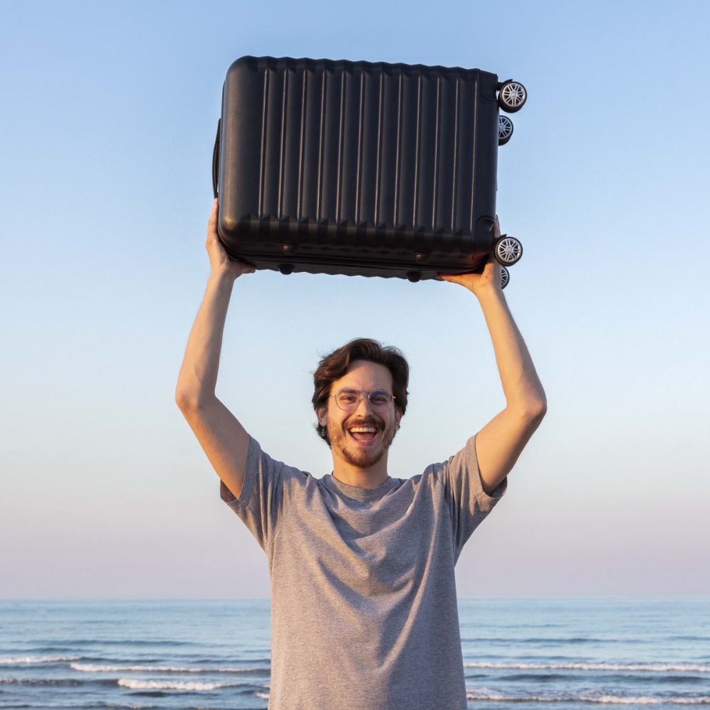 Maleta 10Kg de cabina 53×33,5x22cm Numada Upfly 20” (S) Negro - Imagen 4