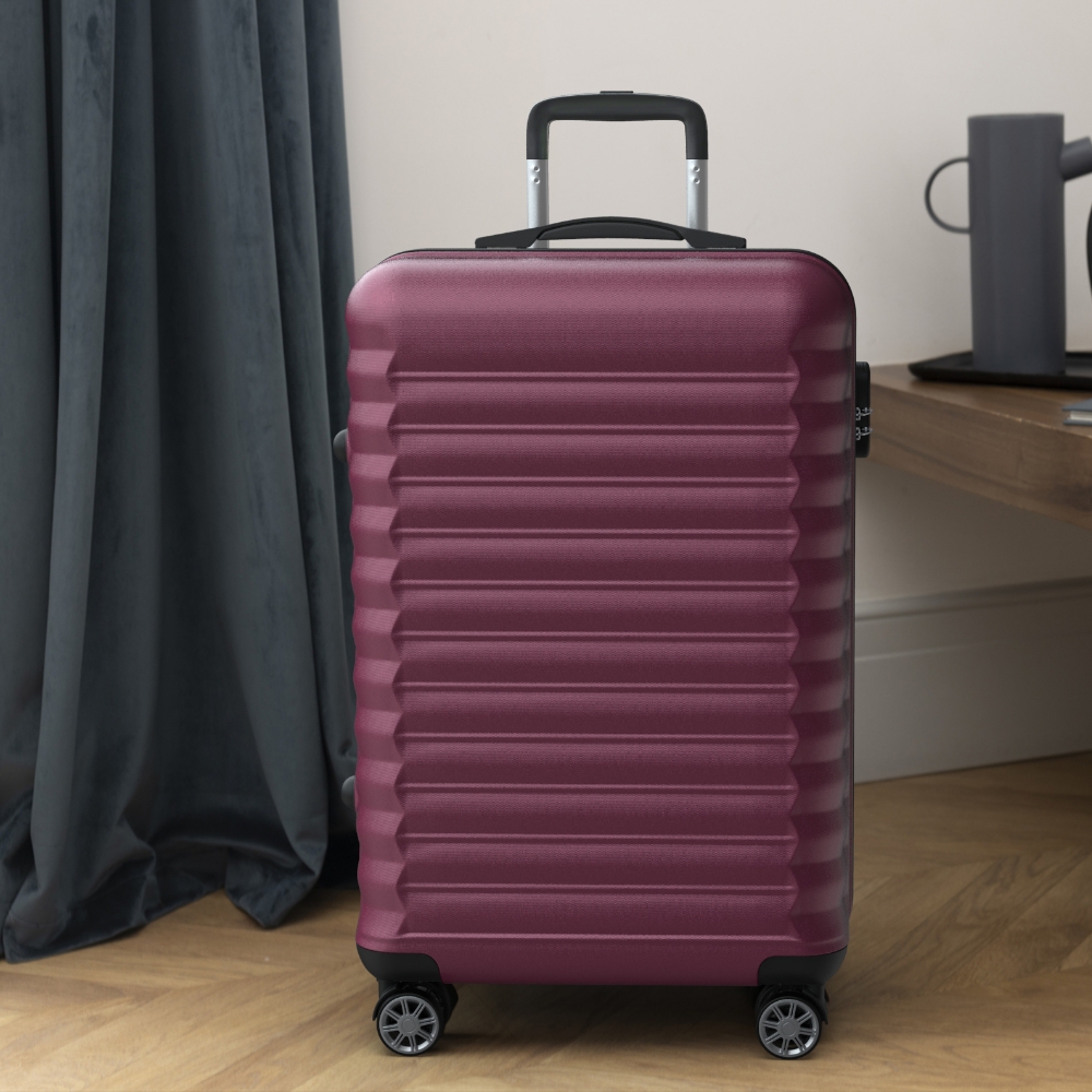 Maleta 18Kg mediana 63×39,5×26,8cm Numada Upfly 24” (M) Burdeos - Imagen 3