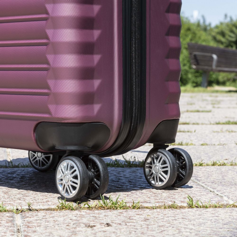 Maleta 18Kg mediana 63×39,5×26,8cm Numada Upfly 24” (M) Burdeos - Imagen 9