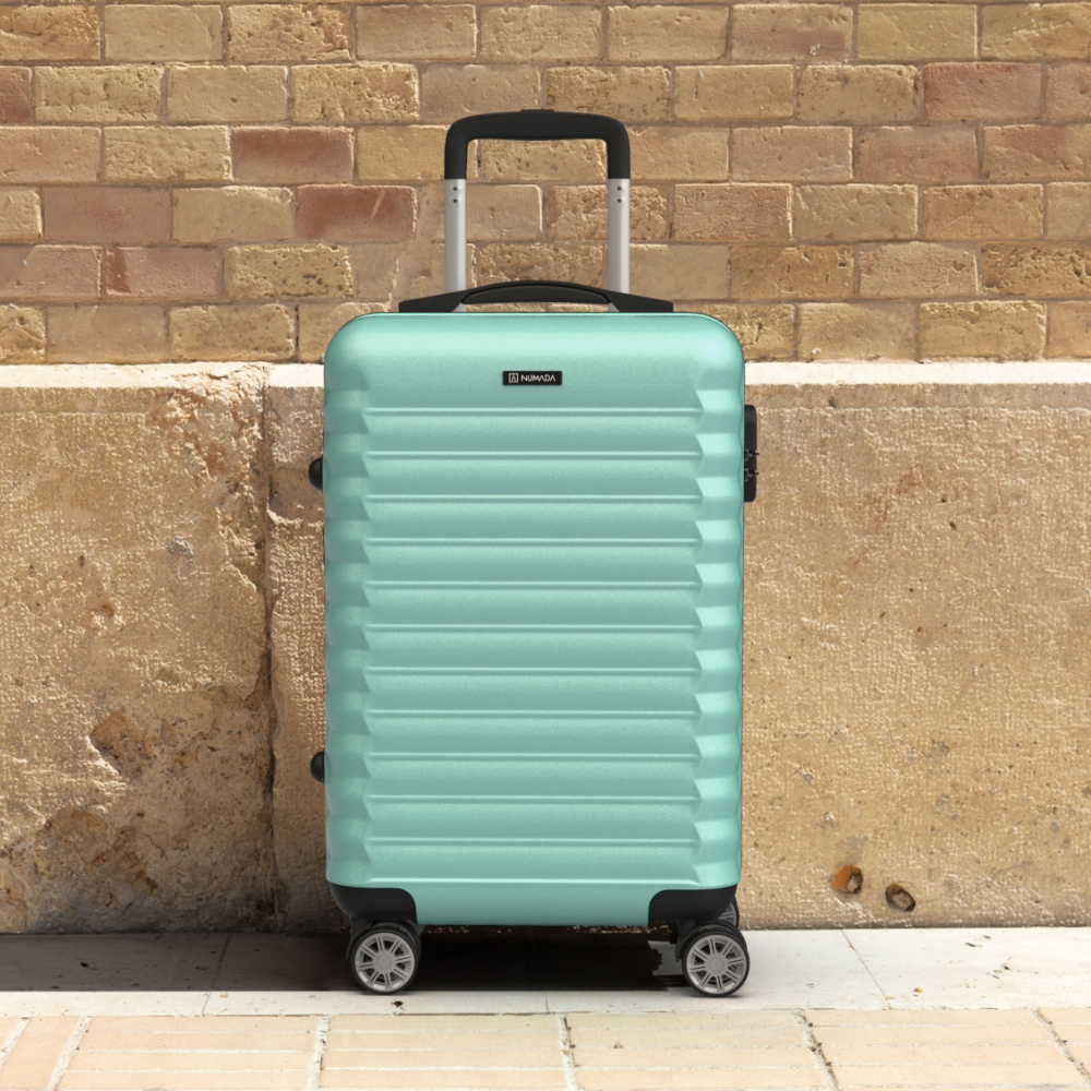 Maleta 10Kg de cabina 55x36x19cm Numada Upfly 20” (XS) Verde menta - Imagen 6