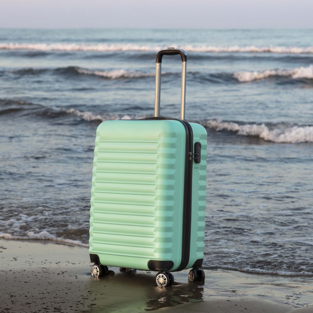 Maleta 10Kg de cabina 53×33,5x22cm Numada Upfly 20” (S) Verde menta - Imagen 6