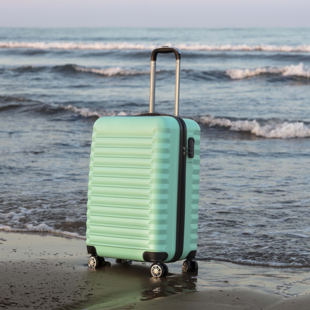 Maleta 18Kg mediana 63×39,5×26,8cm Numada Upfly 24” (M) Verde Menta - Imagen 6