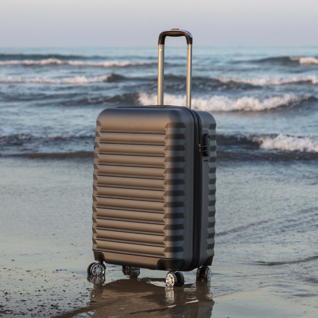 Maleta 18Kg mediana 63×39,5×26,8cm Numada Upfly 24” (M) Gris - Imagen 6