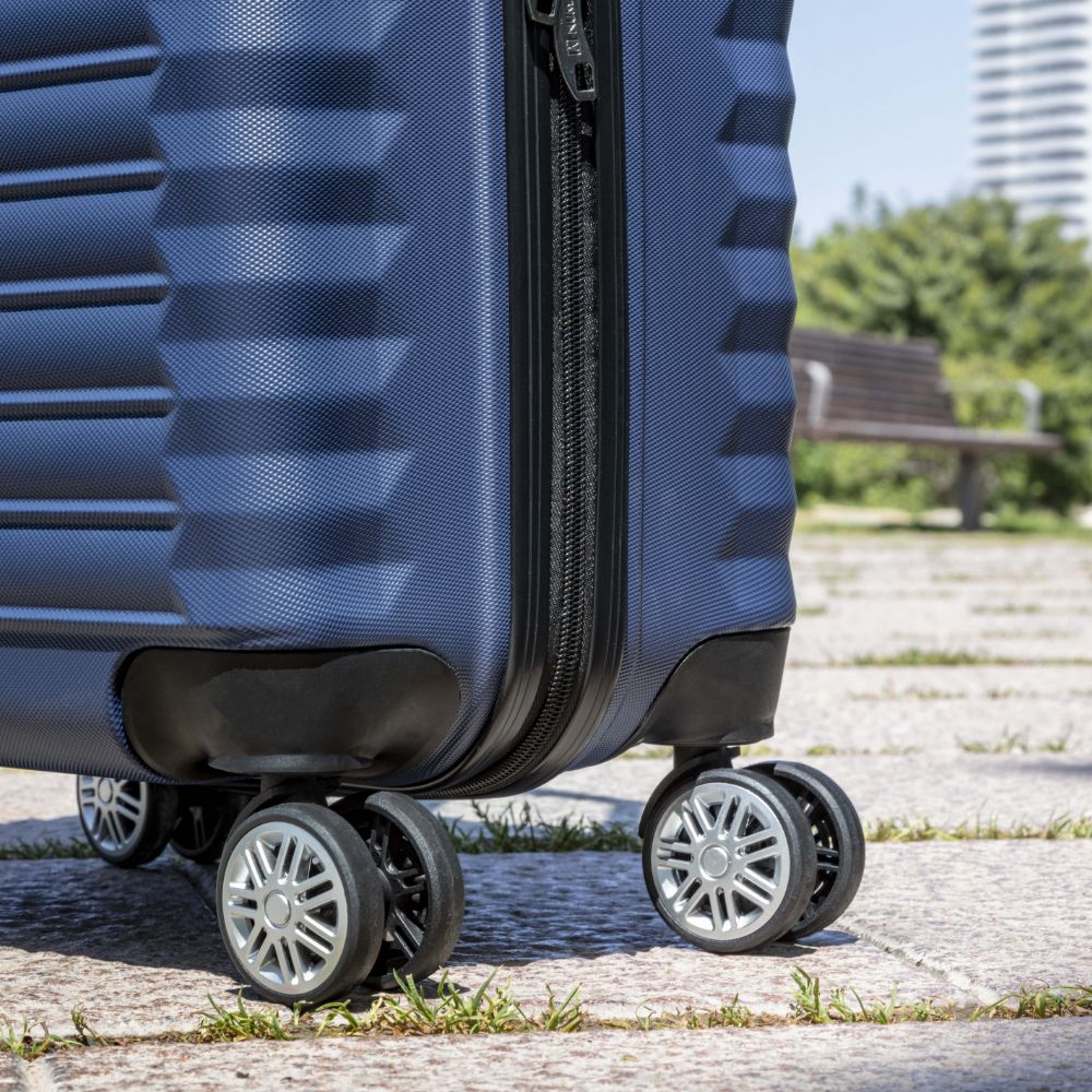 Maleta 18Kg mediana 63×39,5×26,8cm Numada Upfly 24” (M) Azul marino - Imagen 8