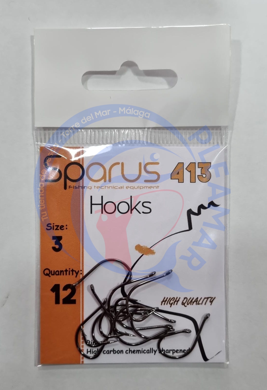 SPARUS Anzuelos ojal 413