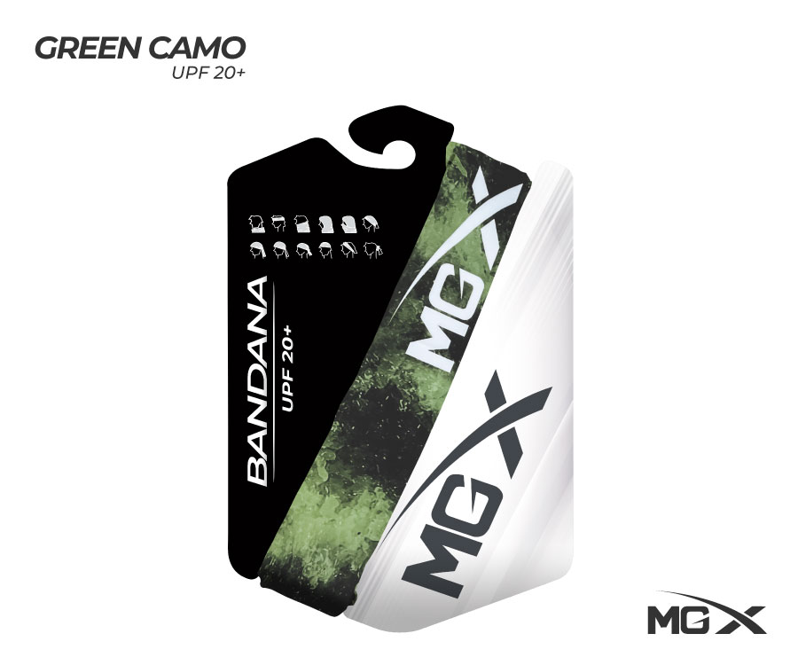 Bandana MGX – Green Camo - Imagen 2