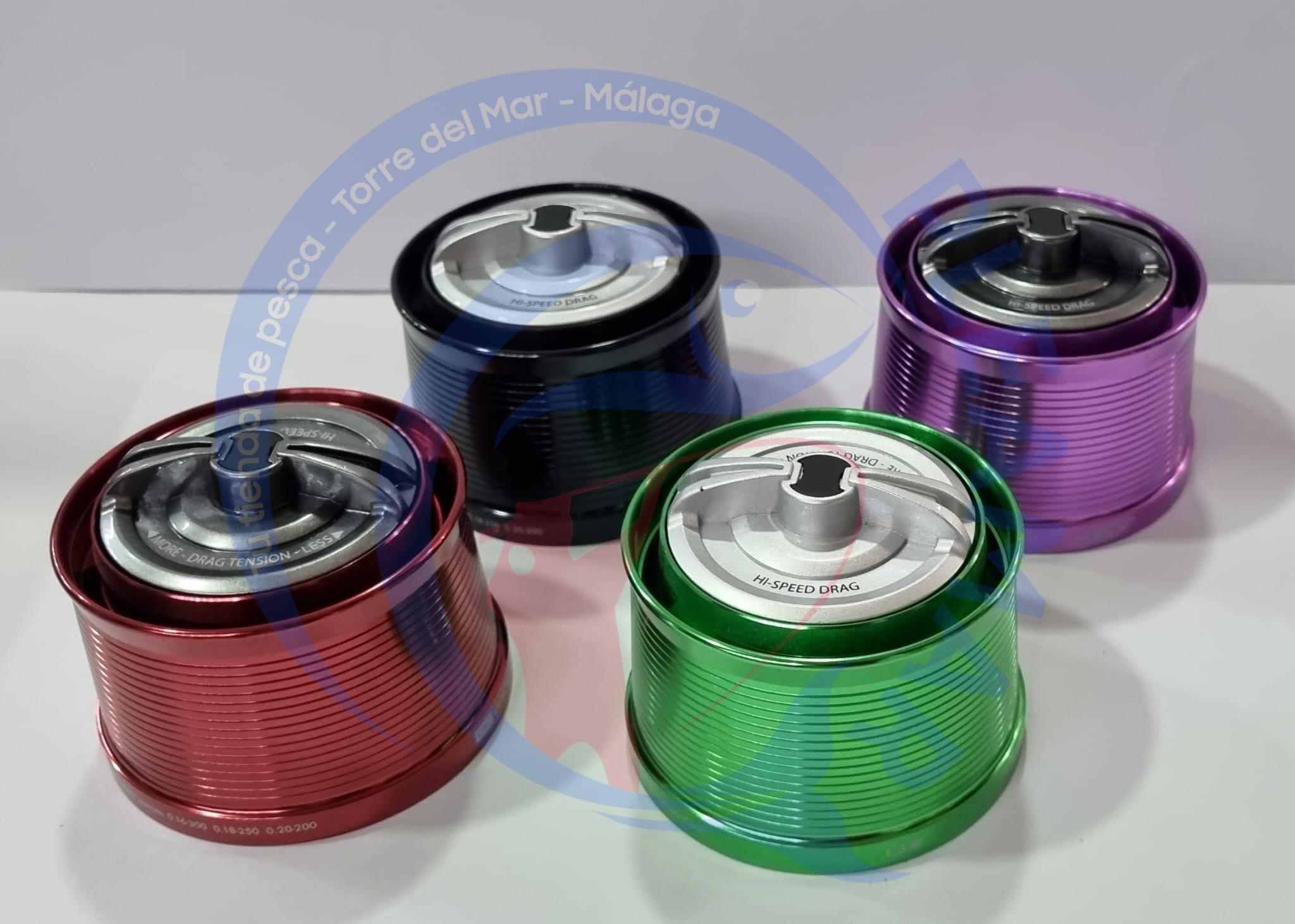 RELY Bobina Conic Spool CSC 1.5 Aluminio - Imagen 2