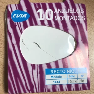 Anzuelos Montados Evia 1414 Niquel