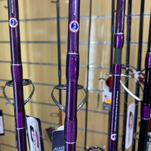 CAÑA CINNETIC EXPLORER BLACK PURPLE LIGH GAME 270M «SPINNING MEDIO»