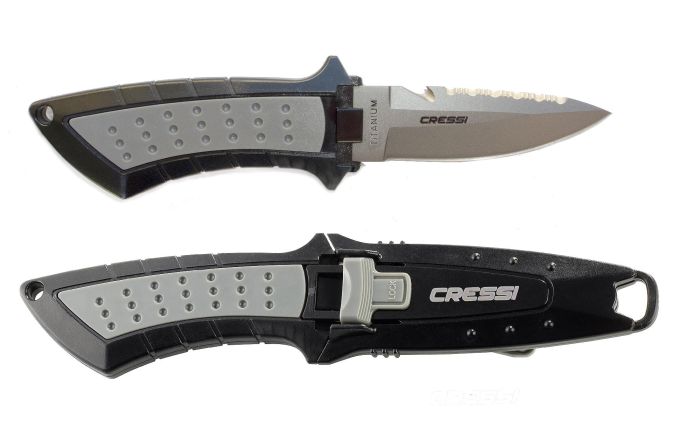 CUCHILLO CRESSI LIMA TITANIUM «SUBMARINISMO» - Imagen 3
